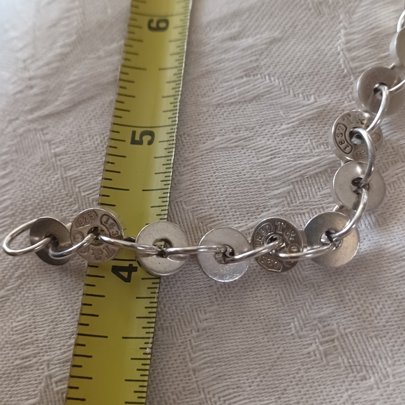 Tiffany & Co. 1837 Circle Link Bracelet, Sterling Silver, 7.5" - Picture 7 of 12